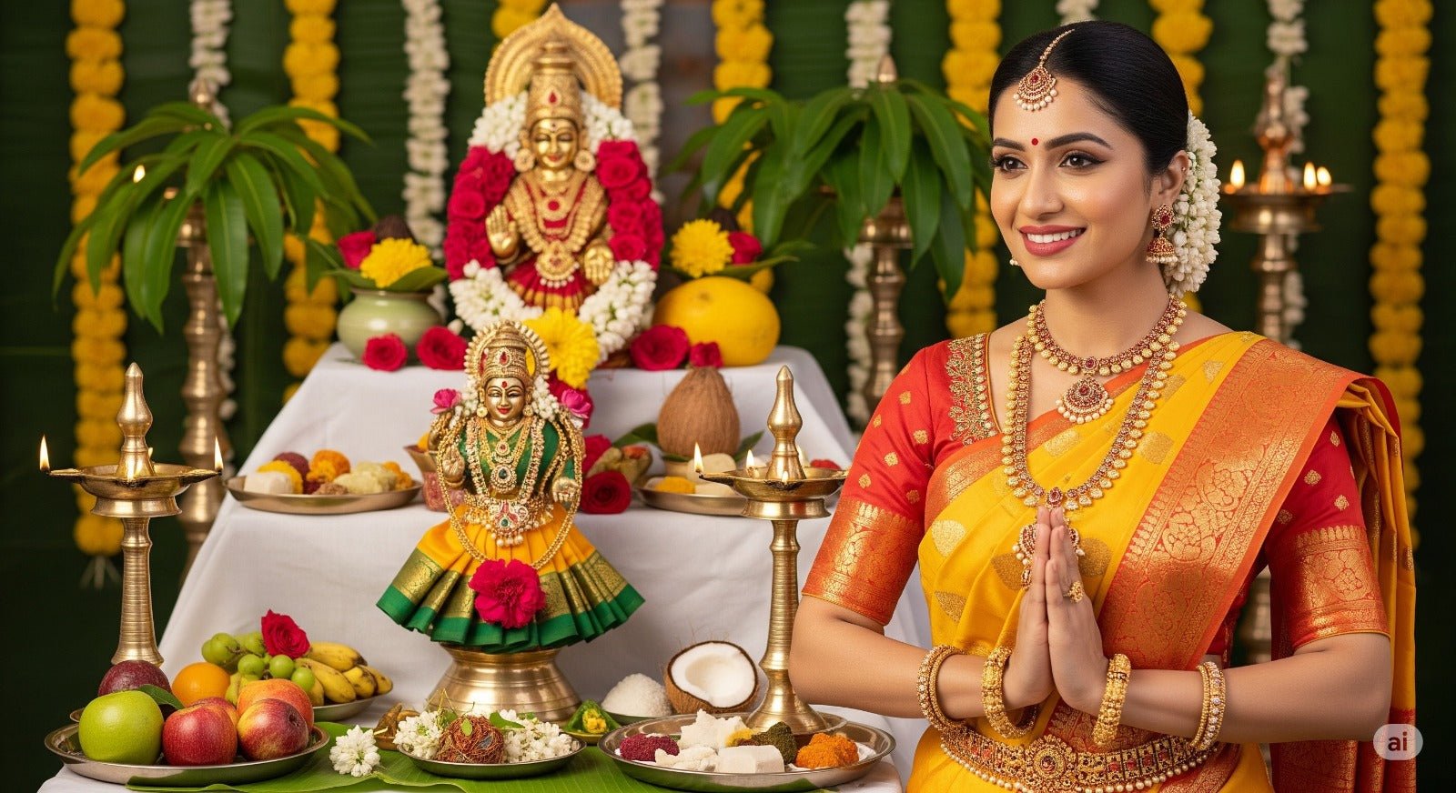 Which Saree Is Best for the Vara Mahalakshmi Festival?
