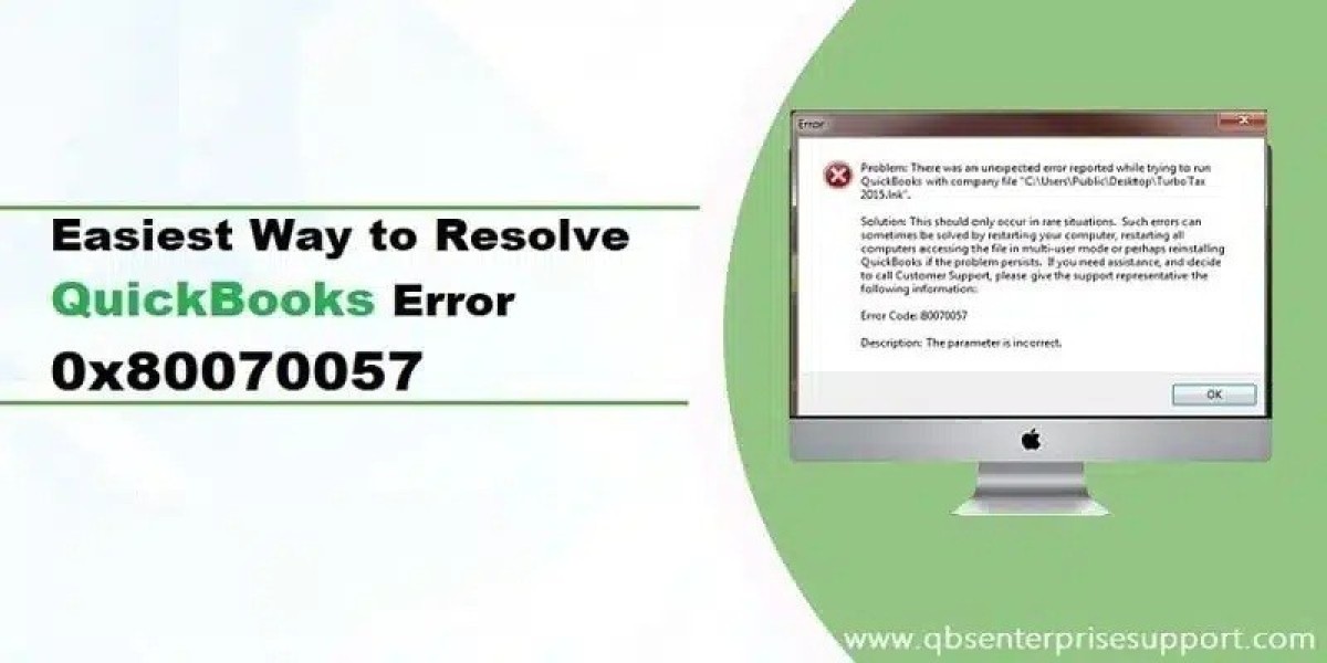 What Is QuickBooks Error 80070057 And How to Fix It?