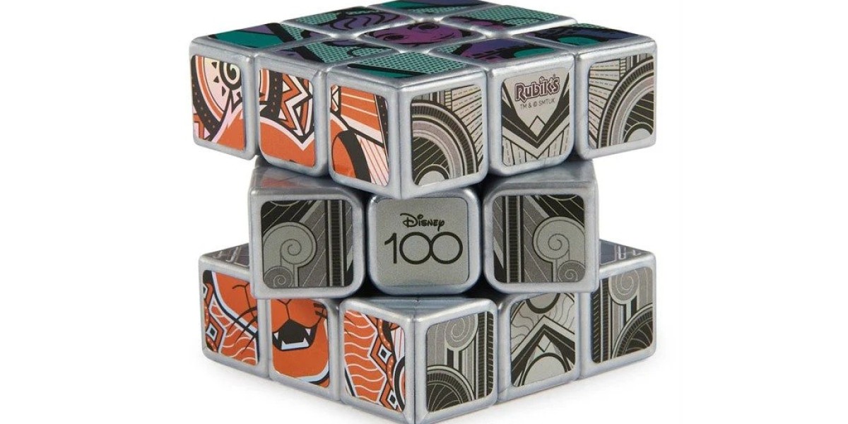 Disney100 Rubik's Cube at SpeedCubeShop: Classic Puzzle Meets Platinum Disney Magic