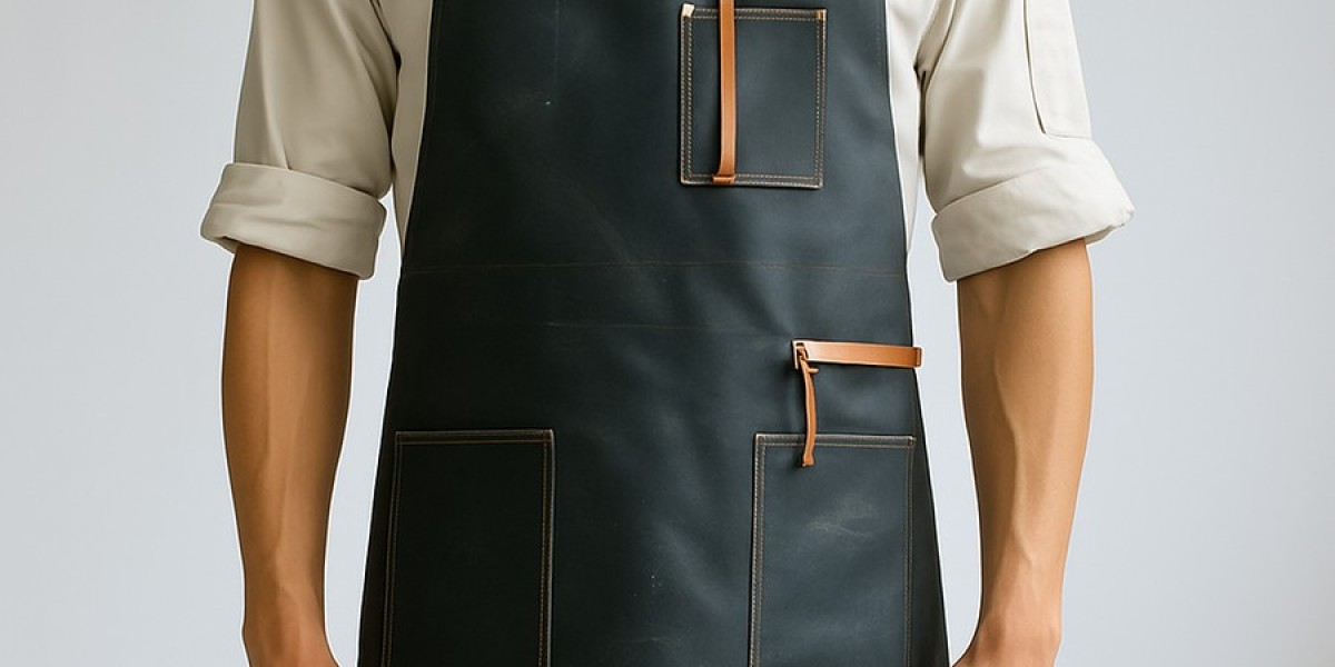 Elevate Your Kitchen Game with a Leather Cooking Apron
