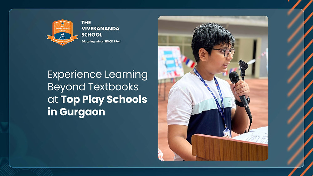 Experience Learning Beyond Textbooks at Top Play Schools in Gurgaon