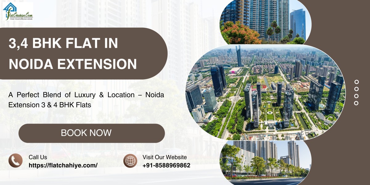 Spacious Living Redefined: 3,4 BHK Flat in Noida Extension & 4 BHK Flats in Noida Ready to Move