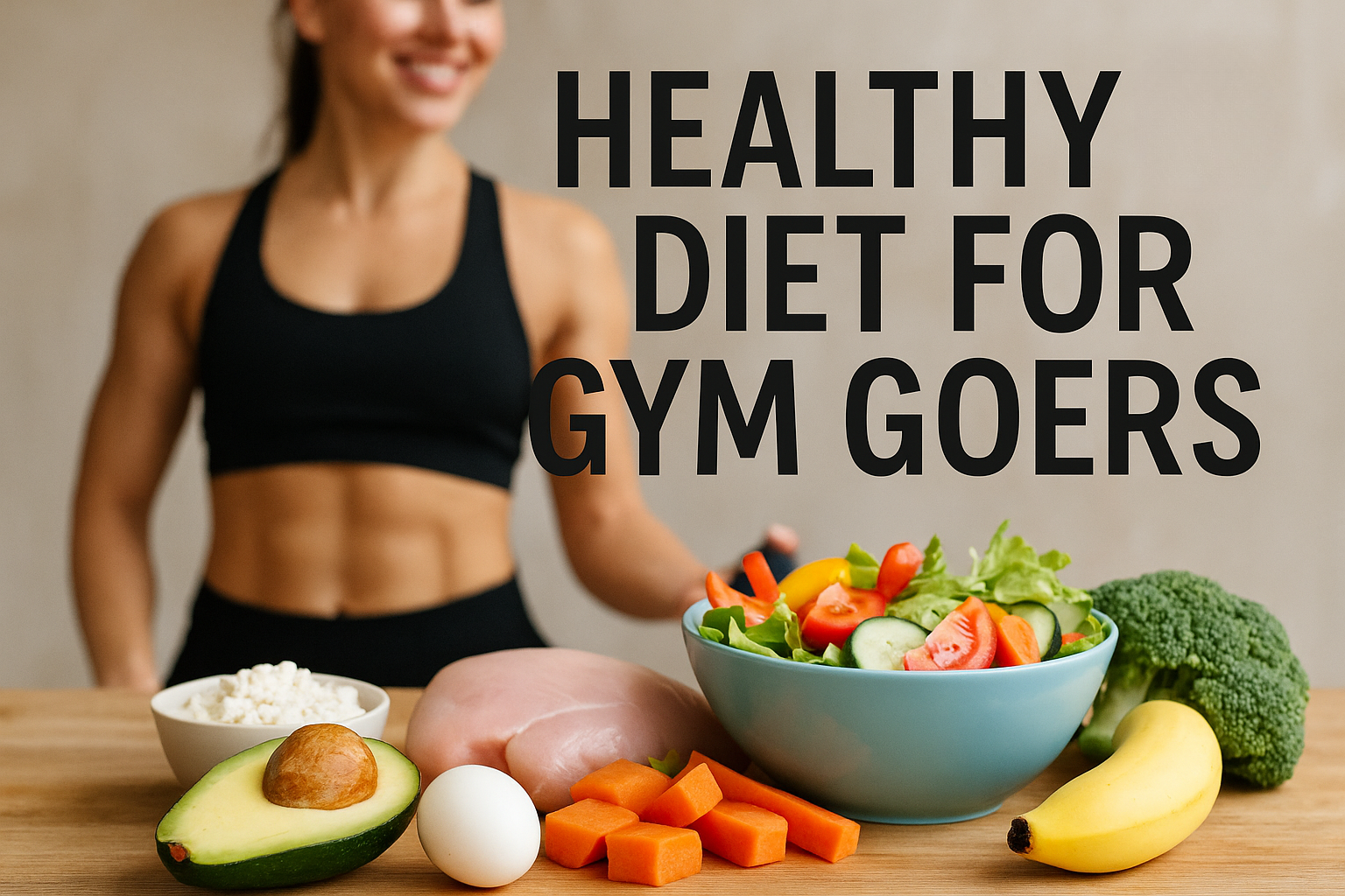 Healthy Diet for Gym-Goers: Simple & Complete Fitness Guide