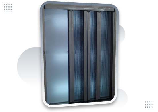 Pleated Mosquito Net for Mesh Door | Pleated Honeycomb