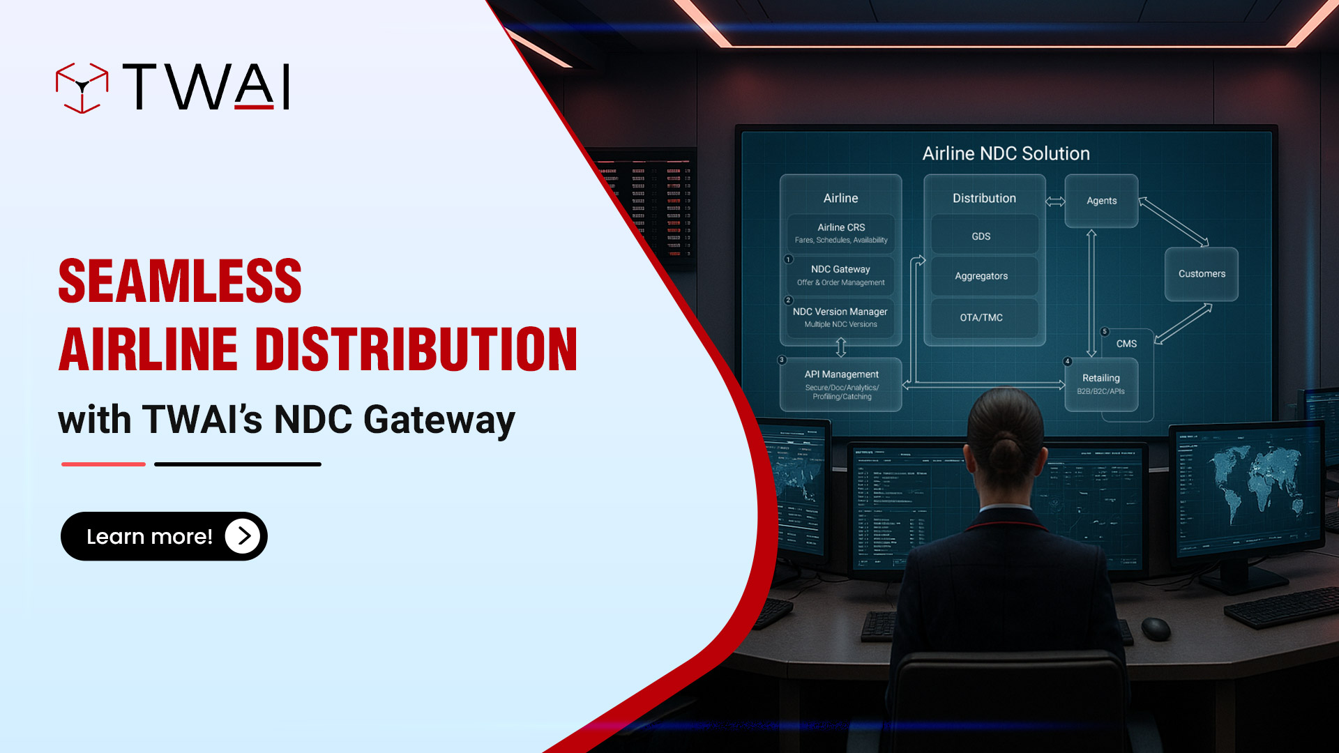 NDC Gateway for Airlines & Travel Sellers | TWAI