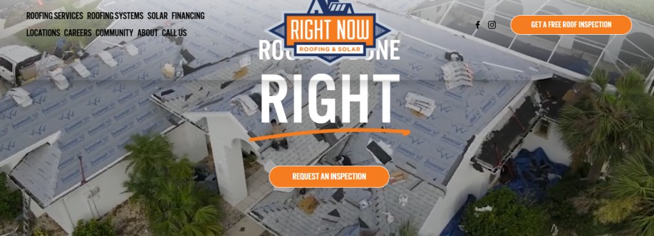Right Now Roofing & Solar Cover Image