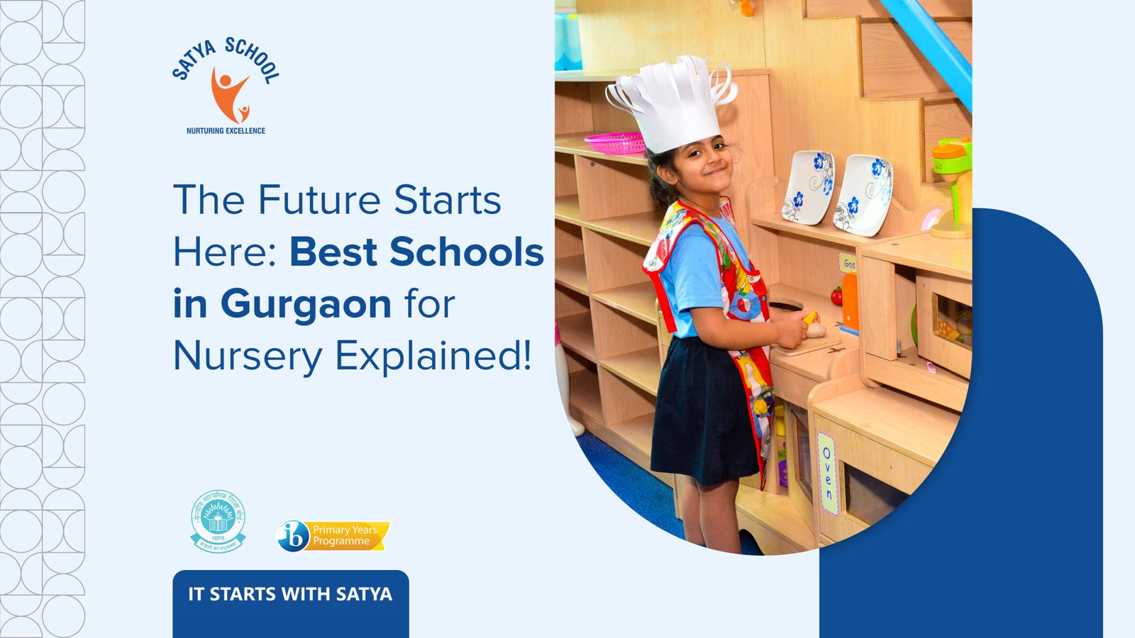 The Future Starts Here: Best School in Gurgaon for Nursery Explained! - Satya School