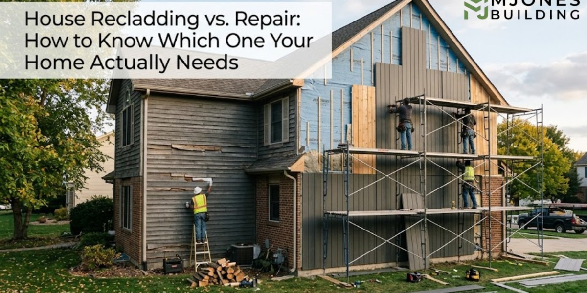 House Recladding vs. Repair: How to Know Which One Your Home Actually Needs
