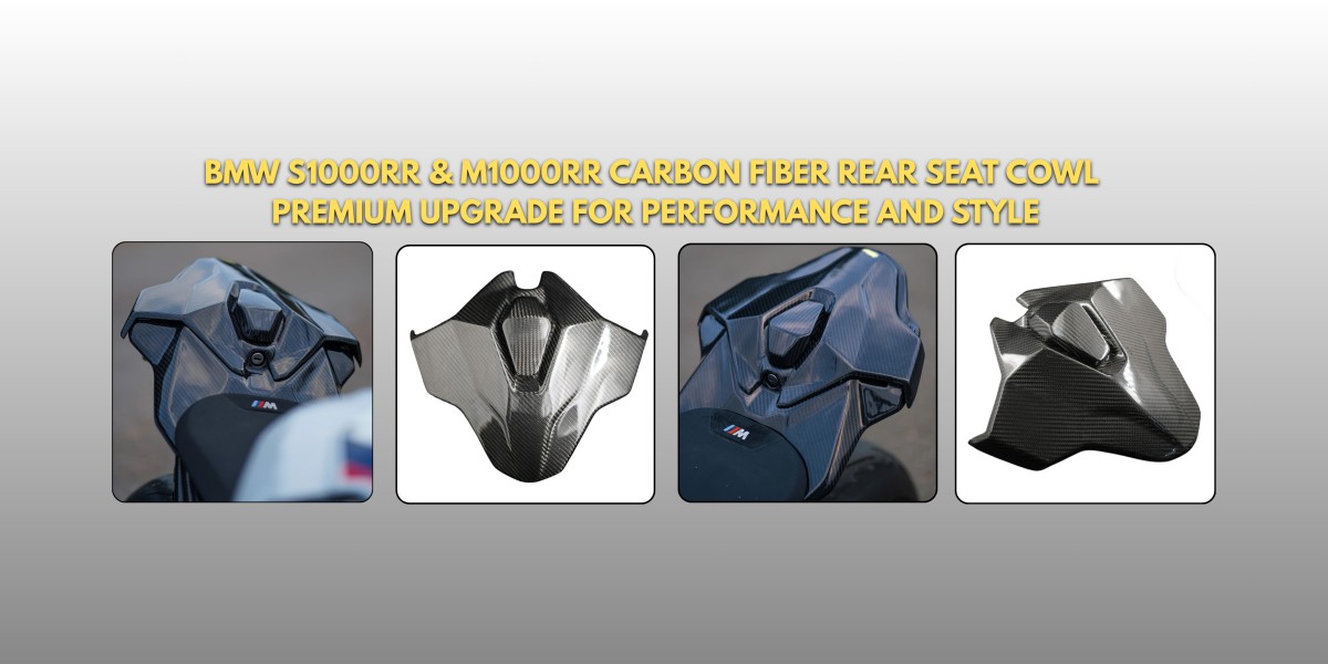 BMW S1000RR & M1000RR Carbon Fiber Rear Seat Cowl: Premium Upgrade for Performance and Style