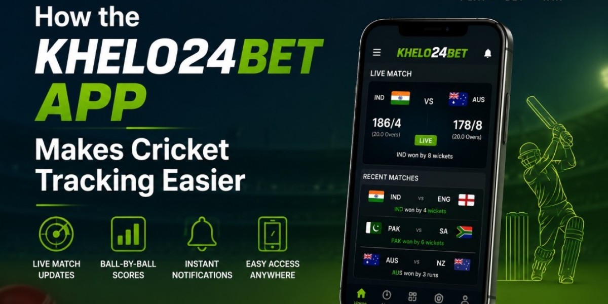 How the Khelo24bet App Makes Cricket Tracking Easier