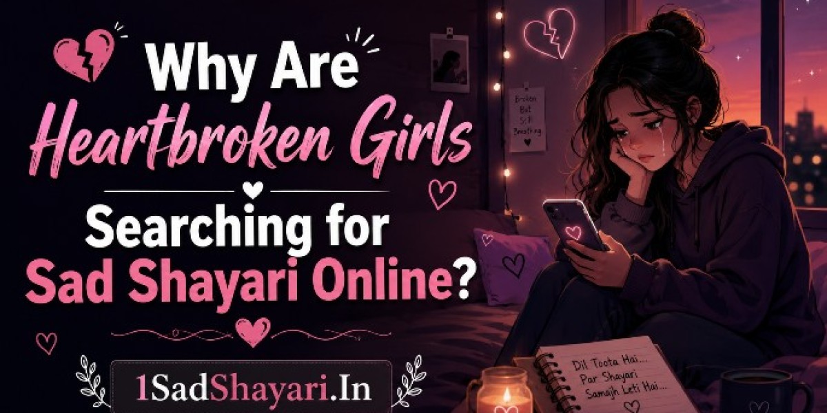 Why Are Heartbroken Girls Searching for Sad Shayari Online?
