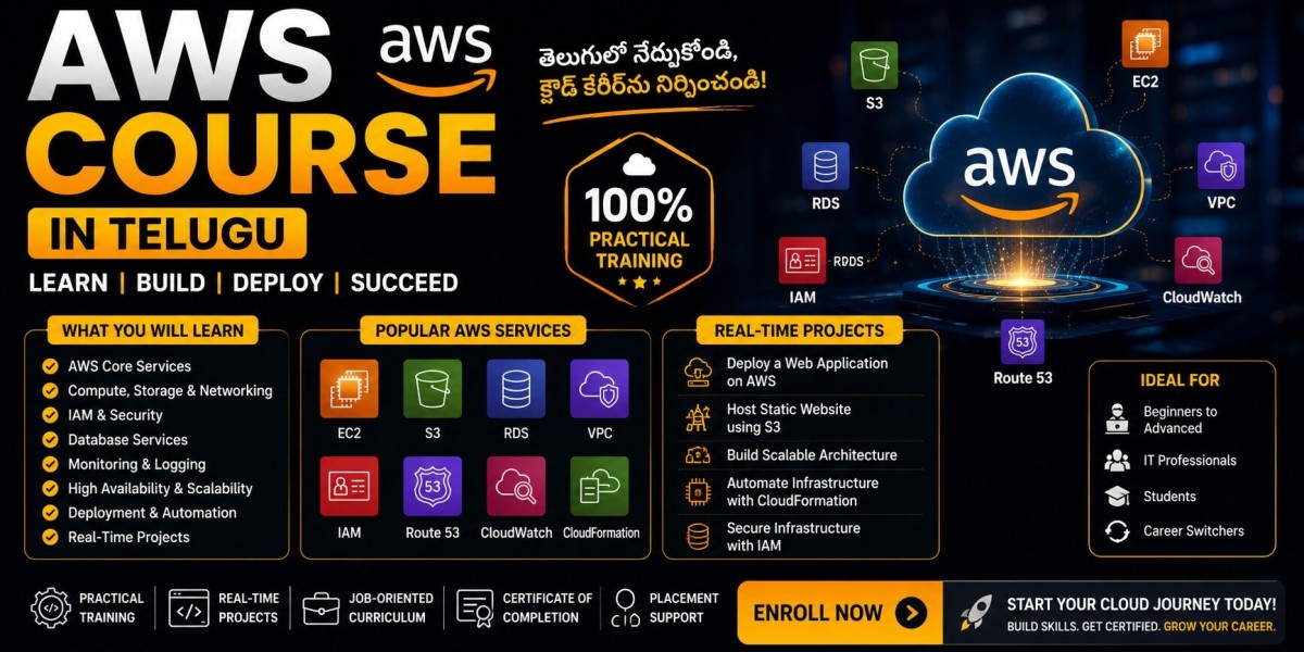 Learn AWS Architecture and Deployment Techniques : AWS Course in Telugu