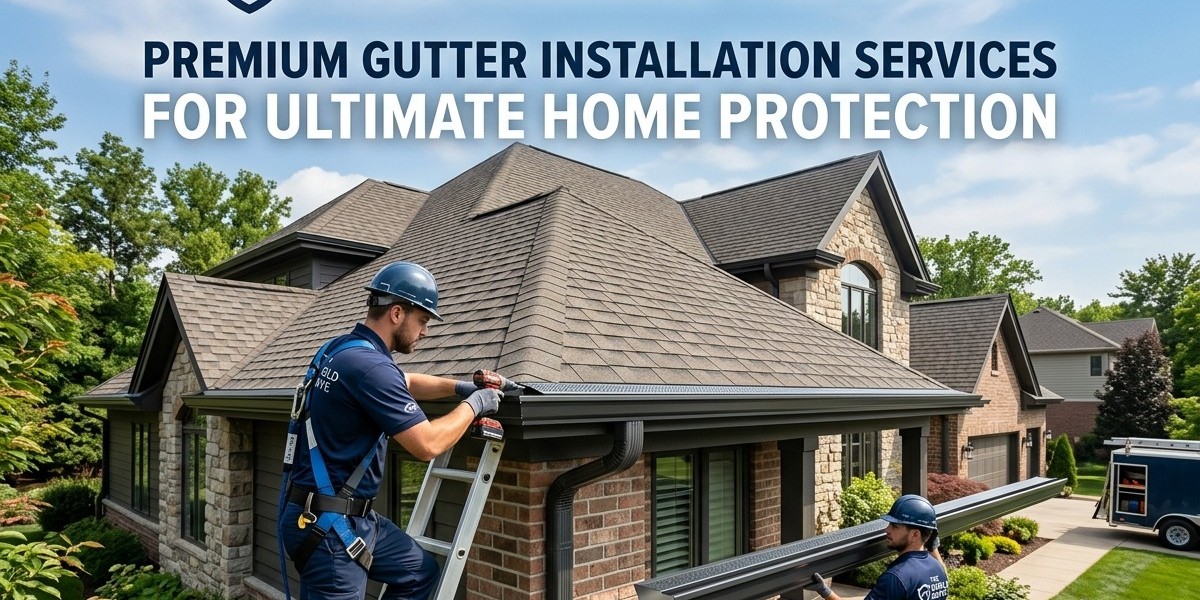  The Shield Above: Premium Gutter Installation Services for Ultimate Home Protection
