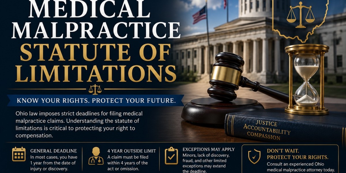 Ohio Medical Malpractice Statute of Limitations: Understanding Important Filing Deadlines