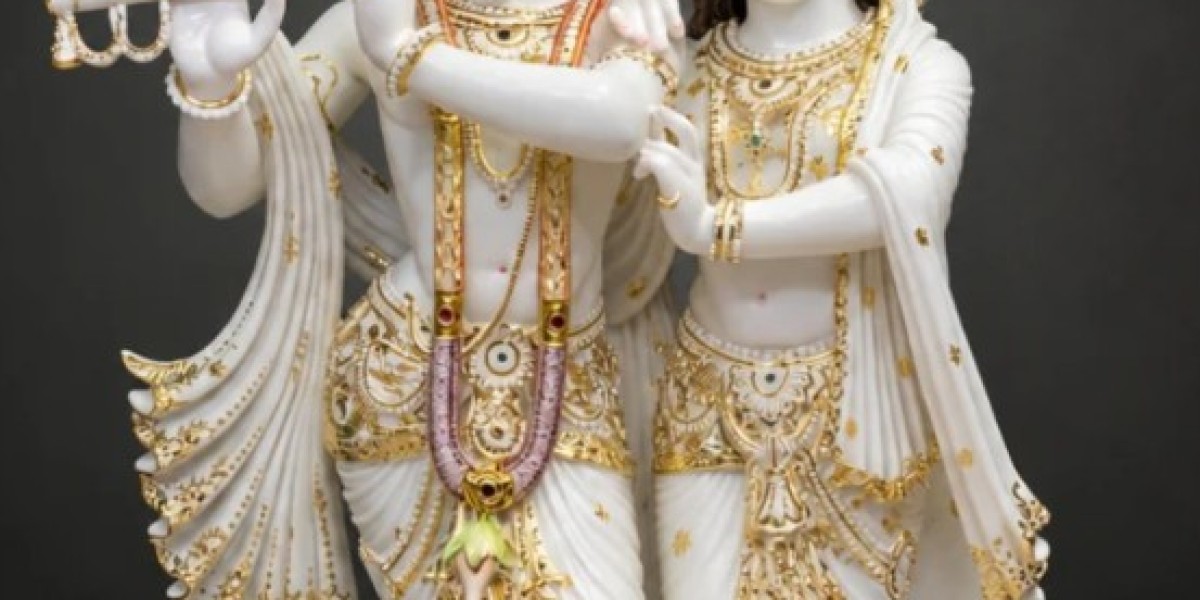 Marble Krishna Radha Statue: A Symbol of Eternal Love, Devotion, and Divine Grace