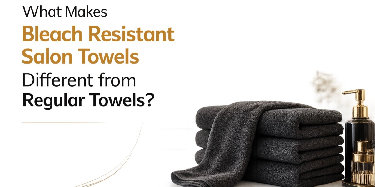 What Makes Bleach Resistant Salon Towels Different from Regular Towel?