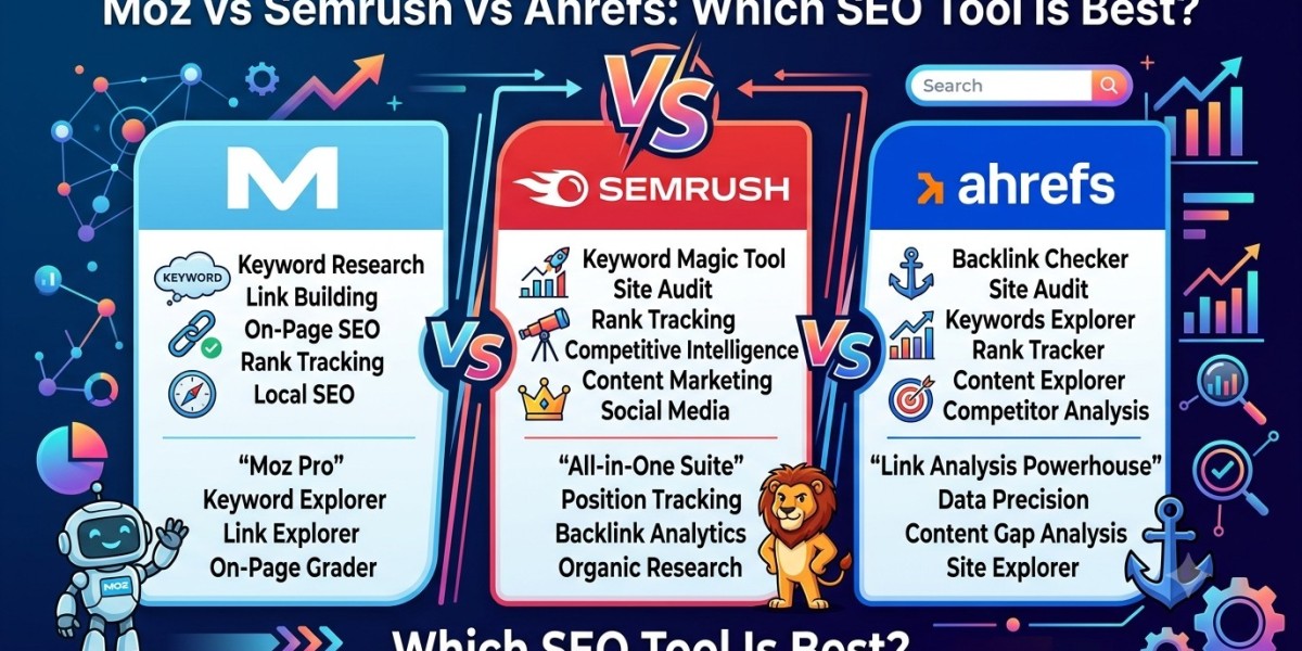 Moz vs Semrush vs Ahrefs: Which SEO Tool Is Best?