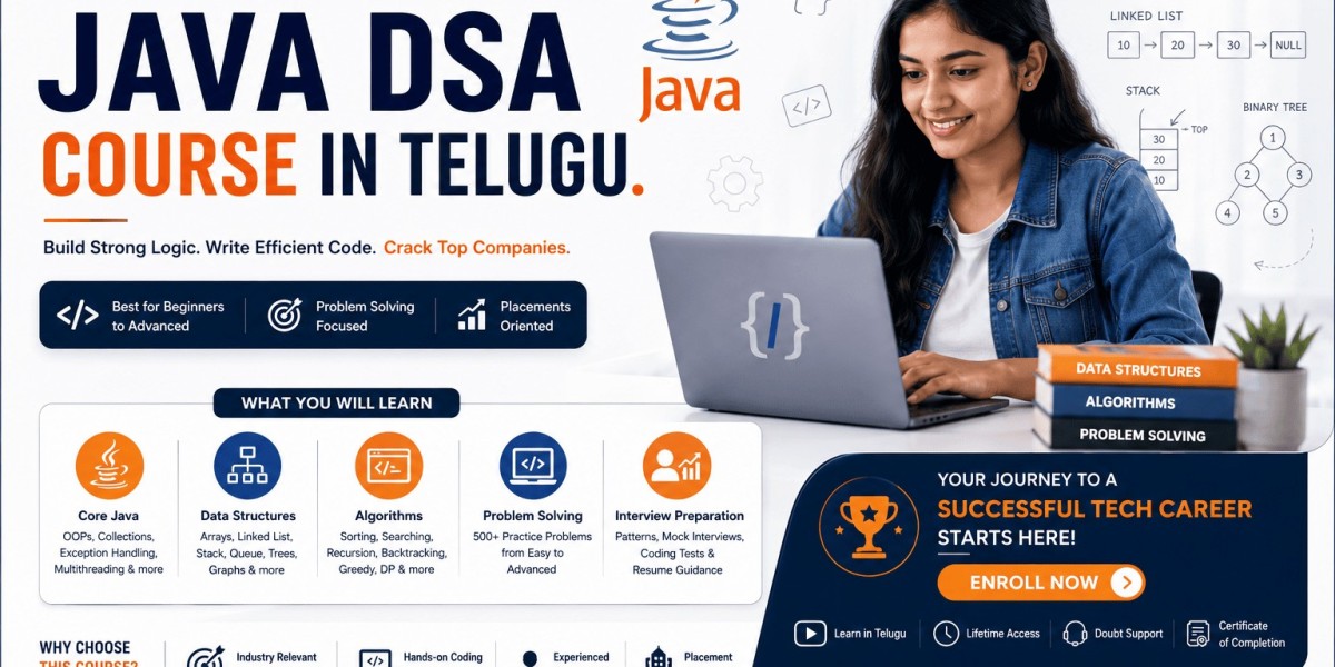 Best Way to Learn Java DSA Course in Telugu from Basics
