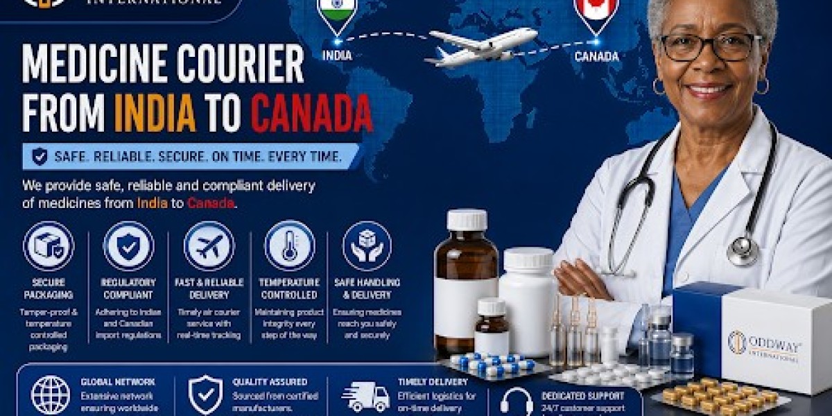 Efficient Courier Medicines from India to Canada - Oddway