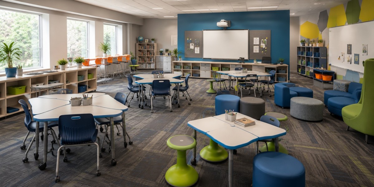 Modern Classroom Furniture Ideas  Standing Desks, Soft Seating, and Modular Solutions
