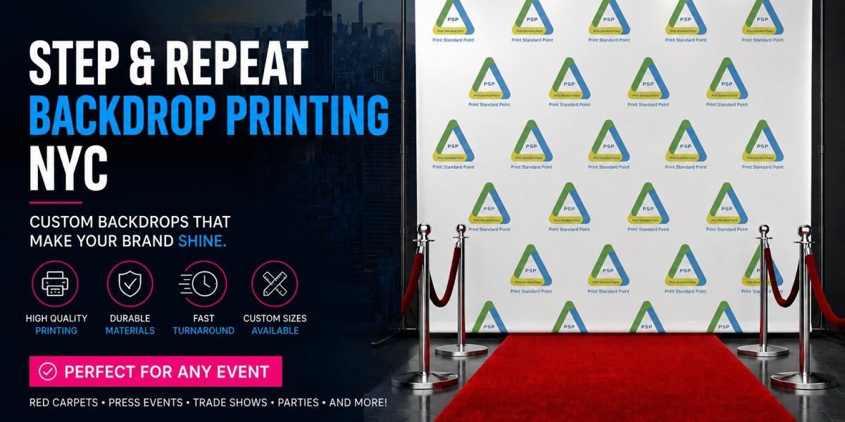Premium Step and Repeat Backdrops NYC