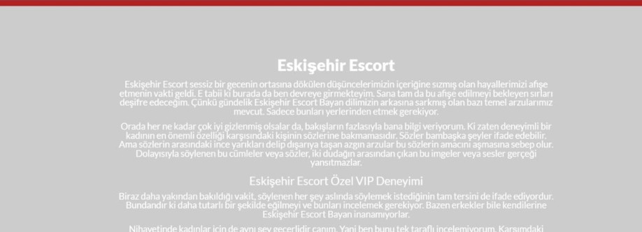 Eskişehir escort Cover Image